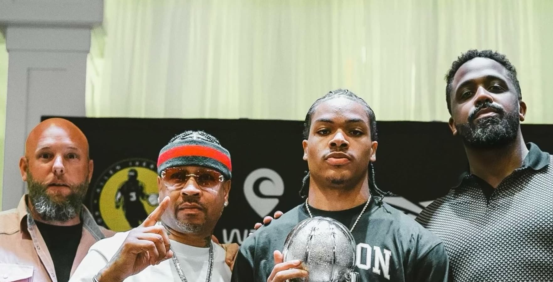 Acuff attending Iverson camp